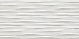3D Wall White Blade 16×32 Matte