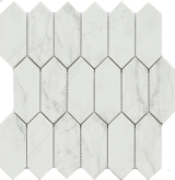 Revival Carrara 12×12 Picket Mosaic