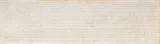 Cromatica Chalk 2-1/2×9 Ribbed Decorative Tile Glossy