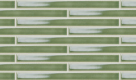 Arcaico Border Green 1×10 Field Tile Bright
