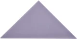 Cursive Iris 6×6 Triangle Glossy