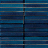 Biyusai Navy Blue 1×6 Mosaic