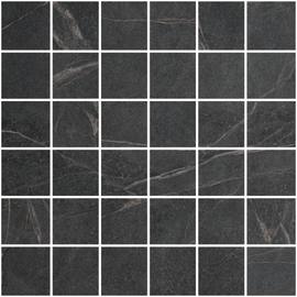 Soapstone Black 2×2 Mosaic Matte Rectified