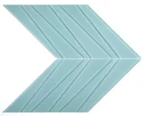 Beach Group Glass Azure 12×9 Palms Mosaic Matte