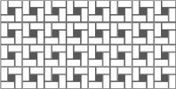 Unglazed Mosaics – Porcelain 12×24 Windmill Mosaic