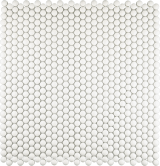 Bijoux White Gloss 12×13 Mini Bubbles Mosaic Gloss