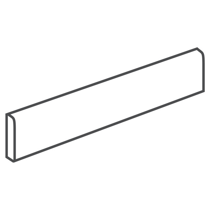 Montesano White 3×15 Bullnose Matte
