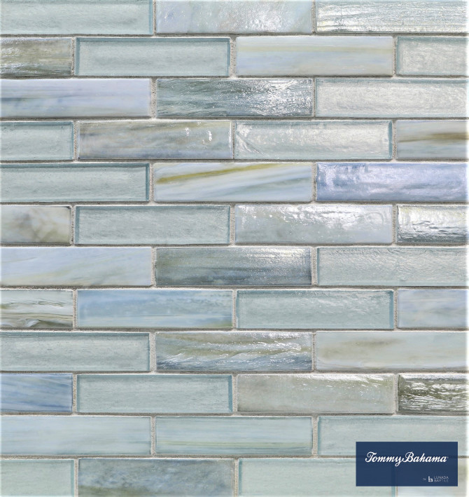 Tommy Bahama Cocos Keeling 1×4 Brick Mosaic