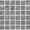 Santiago Dark Gray 2×2 Mosaic Rectified