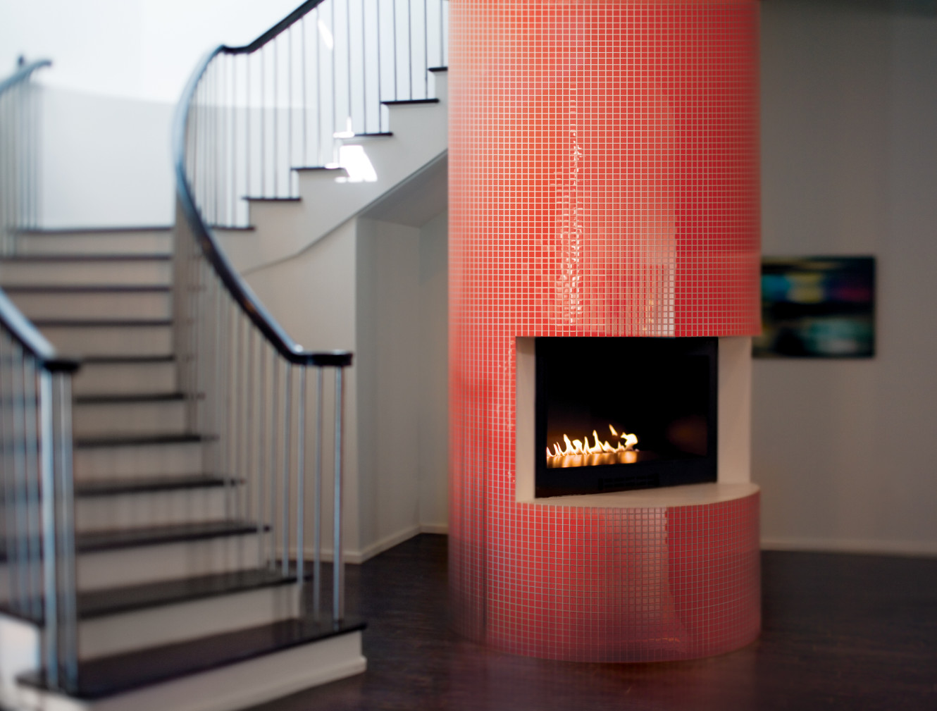 Glass Blox Dazzle Red 1x1 Mosaic