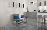 3D Wall Mesh White 16x32 Matte