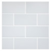 TrueTones Ceramics Hint Of Grey Gloss 2×16 Field Tile Gloss
