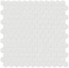 Nantucket Platinum 1″ Hexagon Mosaic Matte