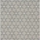 Encaustic Echoes Pale 8×8 Bloom Decorative Tile