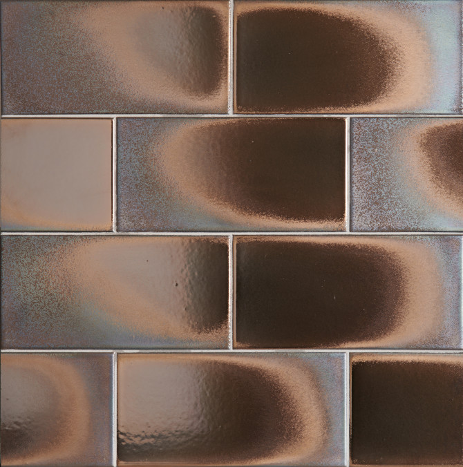 Graphite Molten Bronze 4.75×9.5 Field Tile