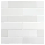 TrueTones Porcelain 16 Shades Of White Matte 2-1/2×10 Field Tile