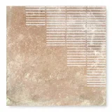 Mestizaje Chateau Cotto 7×7 Lines Decorative Tile Matte