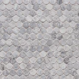 Tribeca Flatiron Gray 11×11 Penny Round Mosaic Honed
