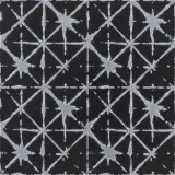 Orion Black 12×12 Decorative Tile Satin Rectified