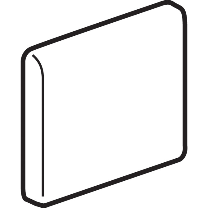 Unglazed Mosaics – Porcelain Navy 2×2 Bullnose Matte