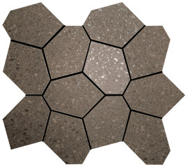 Alaska Mink 13×15 Polygon Mosaic Matte