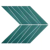 Beach Group Glass Lagoon 12×9 Palms Mosaic Matte