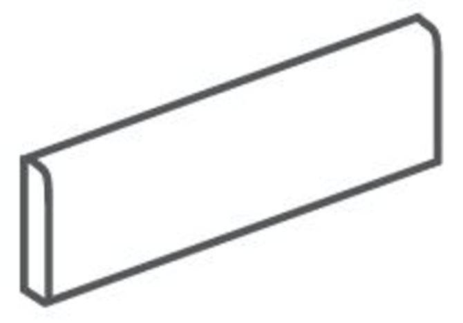 Historia Heritage Gray 3×24 Bullnose Polished Rectified