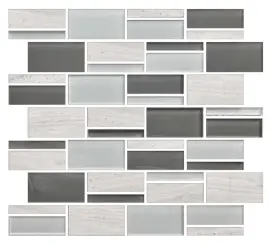Color Appeal Mountain Mornin 13×12 Random Mosaic