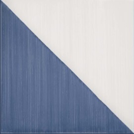Scenario Blu 8×8 Triangle Decorative Tile Matte