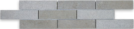 Thin Brick Purbeck Grey 2×8 Mosaic Tumbled