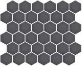 Back to Basics Grey 2″ Hexagon Mosaic