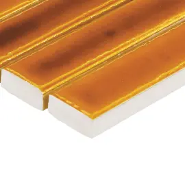 Valletta Red 1×6 Mosaic Glossy
