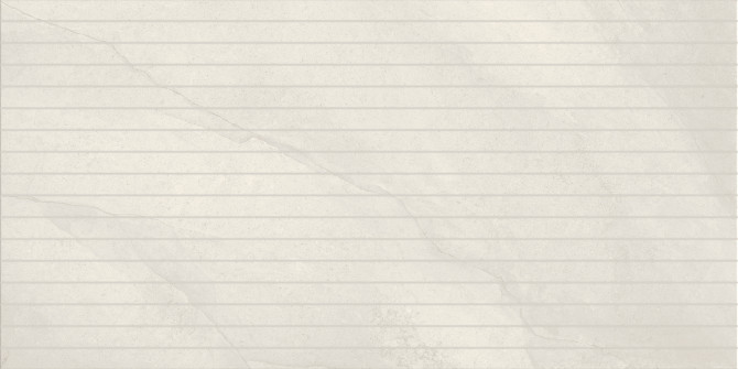 Pictured Rocks White 24×47 Groove Decorative Tile Matte Rectified