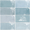 Fez Aqua 2×5 Field Tile Glossy