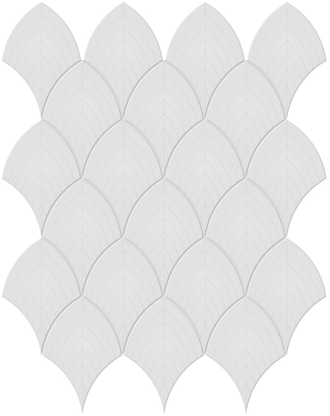 Nantucket Silver 11×13 Scallop Mosaic Glossy