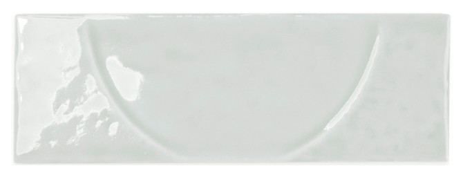 Hammer Salt 2×6 Decorative Tile Glossy