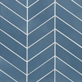 6th Avenue Marlin Blue 2×6 Chevron Mosaic Glossy 6th Avenue Marlin Blue 2×6 Chevron Mosaic Glossy