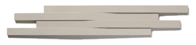 Profiles Series Sandstone Mint 3×15 Rhythm Mosaic Honed