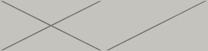 Classic Gray 4×16 Metal Decorative Tile Glossy