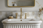 Regency Collection Dolomite Almond Milk Finial