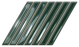 Spike Bars Royal Green 6×10 B Decorative Tile Gloss