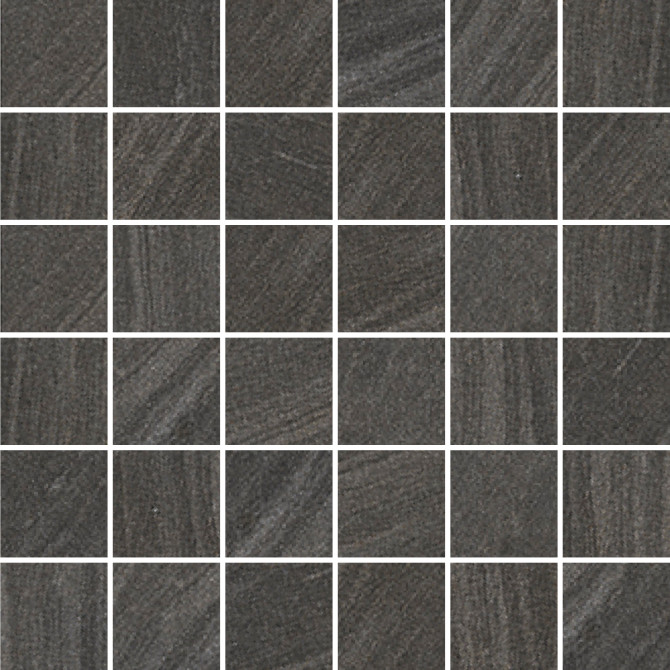Dawn Black 2×2 Mosaic Matte