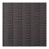 Rhythmic II Black 12×12 Mosaic