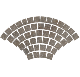 Shapes Of Italy Lavis 21×41 Ventaglio Decorative Tile Textured