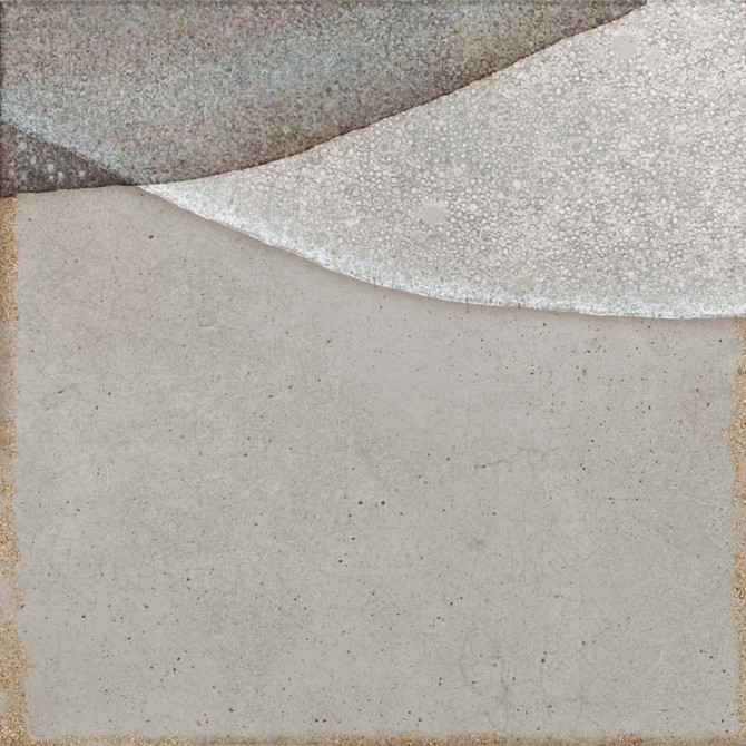 Pottery Grey 6×6 Cosmic Field Tile Matte