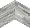 Volcana Notte 2×9 Chevron Mosaic Honed