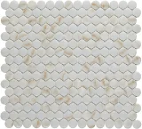 Leaside Glow 11×12 Penny Round Mosaic