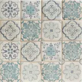 Duquesa Acqua 5×5 Lisbon Decorative Tile Matte