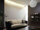 Ecocarat Granas Line White 1x6 Mosaic