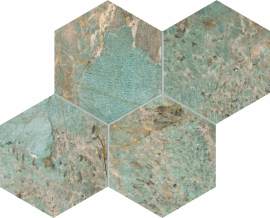 Evolve Seafoam 12×12 Hexagon Mosaic Polished Evolve Seafoam 12×12 Hexagon Mosaic Polished